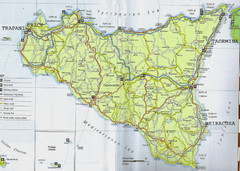 Sicily Tourist Map