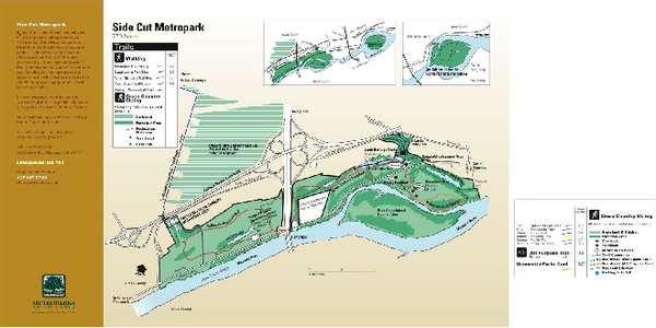 Side Cut Metropark Map