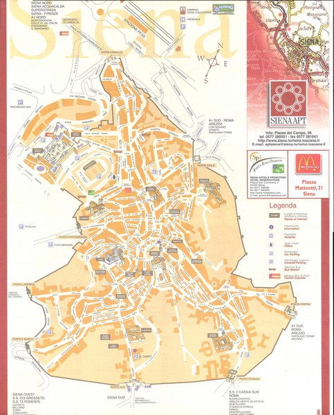 Siena Map