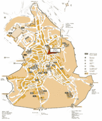 Siena Tourist Map Siena Tourist Map