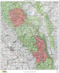 Sierra High Route Map