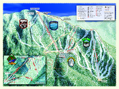 Sierra-at-Tahoe Ski Trail Map