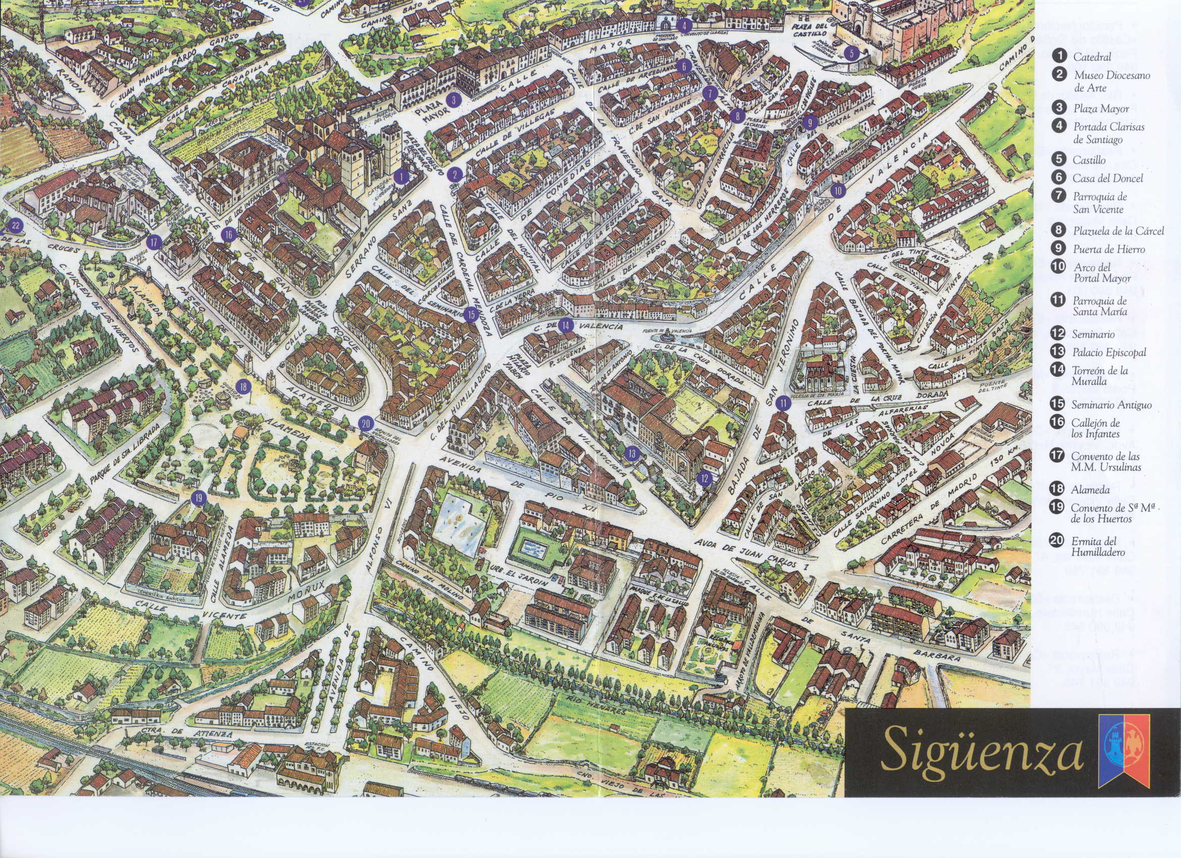 Madrid tourist map pdf