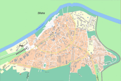 Silistra, Bulgaria Tourist Map