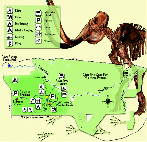 Silver River State Park Map