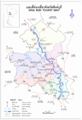 Sing Buri Regional Tourist Map Sing Buri Regional Tourist Map