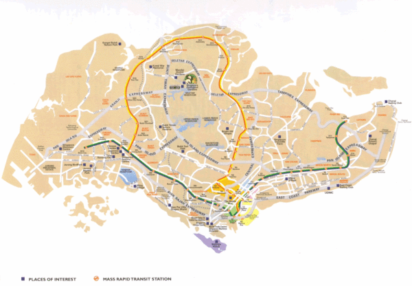 Singapore Map