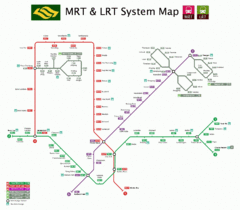 Singapore Transit Map