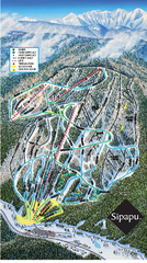 Sipapu Ski Area Ski Trail Map