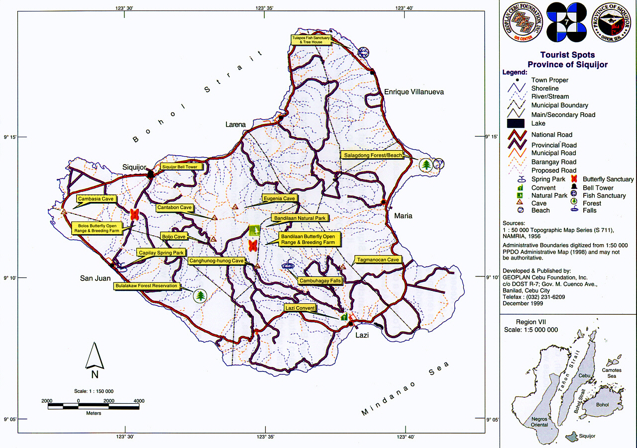 Siquijor Island Tourist Map Siquijor Mappery siquijor-island-tourist-map-siquijor-mappery