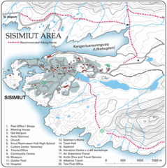 Sisimuit City Map