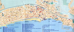 Sitges Tourist Map