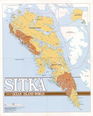Sitka Area Map