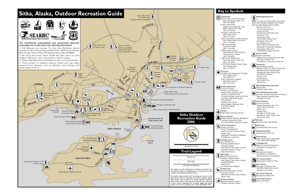 Sitka Recreation Map