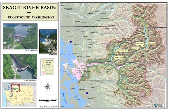 Skagit River Map