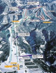 Ski Jam Katsuyama Ski Trail Map