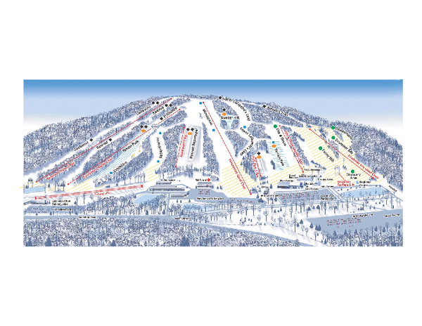 Ski Roundtop Ski Trail Map