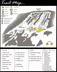 Ski Sawmill Ski Trail Map