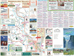 Snoqualmie Valley tourist map Snoqualmie Valley tourist map