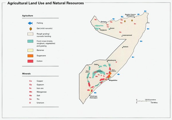 Somalia Land Use Map