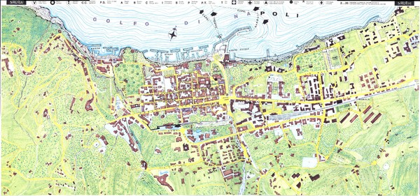 Sorrento Town Map - sorrento it • mappery