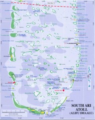 South Ari Atoll Map