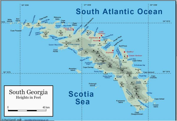 South Sandwich Islands Map South Georgia And South Sandwich Islands Map - South Georgia And South  Sandwich Islands • Mappery