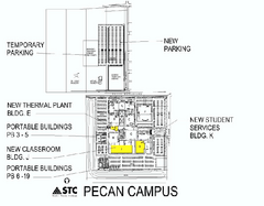 South Texas College - Pecan Campus Map