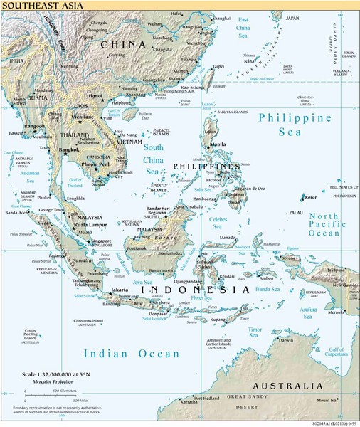 Southeast Asia Map