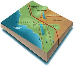 Southern California Compressional Fold Belts Map