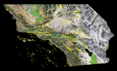 Southern California's Major Faults Map Southern California's Major Faults Map