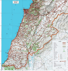 Southern Lebanon Map