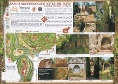 Sovana. Parco archeologico "Citta del tufo...