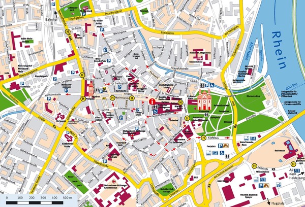 Speyer City Map - Speyer Germany • mappery