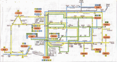 Split Bus Map Split Bus Map
