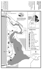 Split Rock Creek State Park Summer Map