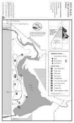 Split Rock Creek State Park Winter Map