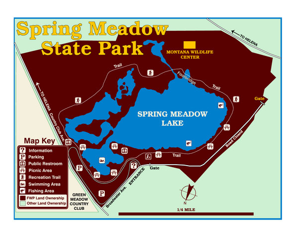 Spring Meadow Lake State Park Map