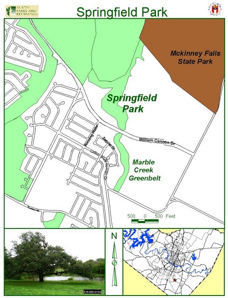 Springfield Park Map