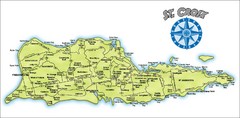 St. Croix Island Map