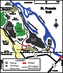 St. Francis Trail Map