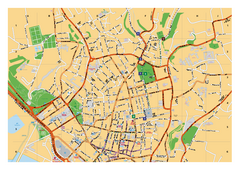 St. Helier Street Map