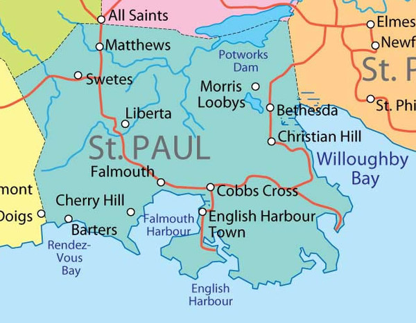 St. Paul province Map