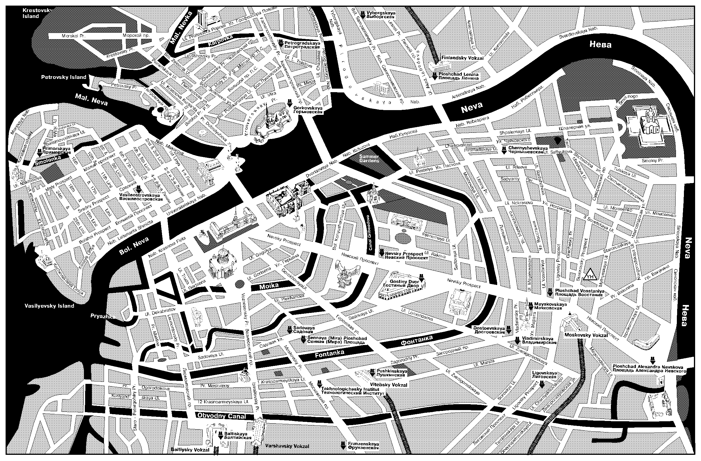 Map russia st petersburg Saint Petersburg
