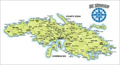 St. Thomas Island Map