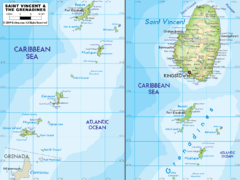 St. Vincent and the Grenadines Map