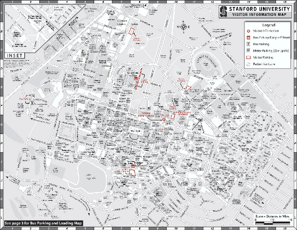 Stanford University Map