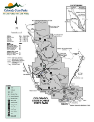 State Forest State Park Map