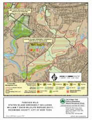 Staten Island Greenbelt Map