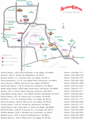 Station Casinos Las Vegas Map